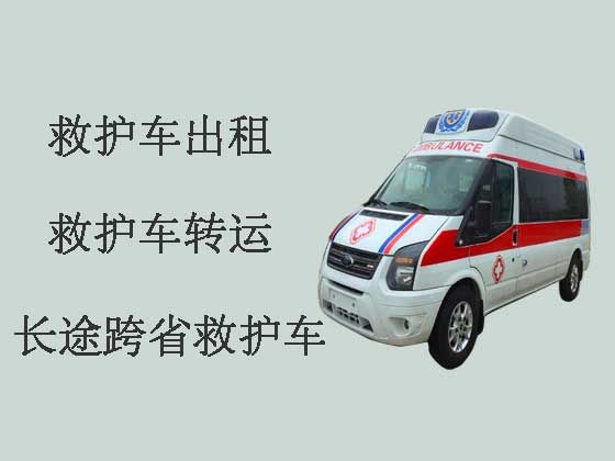 巴音郭楞转院救护车出租护送病人回家
